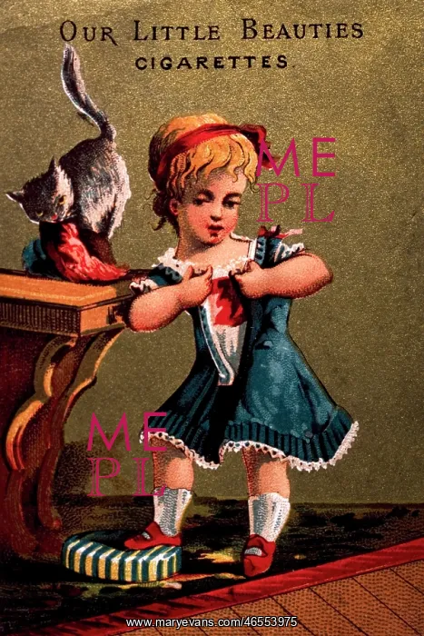 : Young Girl and Cat : Young Girl and Cat
