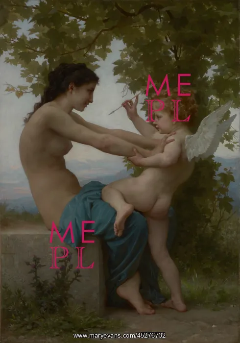 : A Young Girl Defending Herself against Eros : A Young Girl Defending Herself against Eros