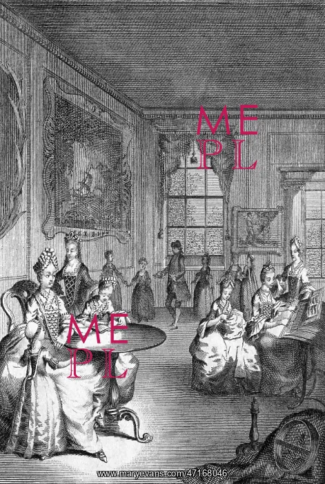 : Young ladies boarding school, c. 1770 : Young ladies boarding school, c. 1770