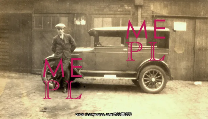 : Young man and his car : Young man and his car