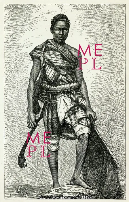 : Young man from Dahomey, Africa : Young man from Dahomey, Africa