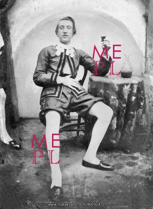 : Young man in historical costume : Young man in historical costume