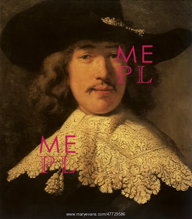  : A Young Man with a Moustache