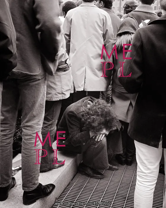 : Young Man Sitting on Curb Head in his Lap in Midst : Young Man Sitting on Curb Head in his Lap in Midst
