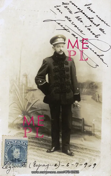 : Young man in uniform in a studio photo : Young man in uniform in a studio photo