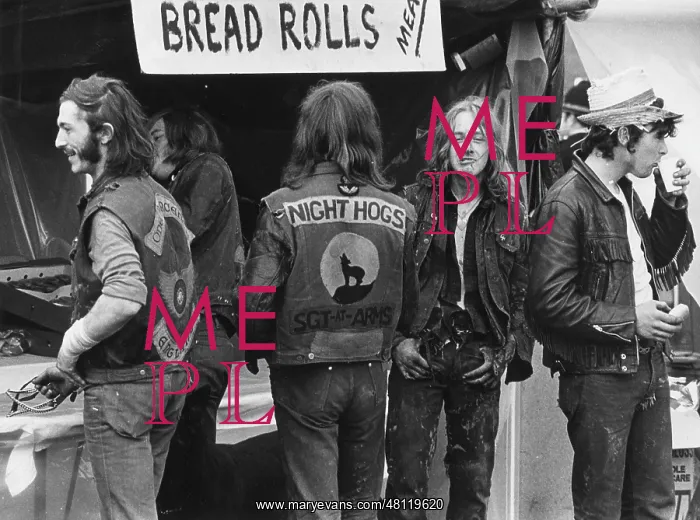 : Young men queueing for food and drink : Young men queueing for food and drink
