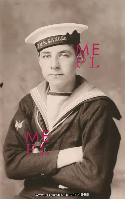 : Young sailor of HMS Ganges, WW1 : Young sailor of HMS Ganges, WW1