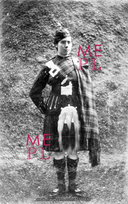  : Young Scotsman in traditional costume