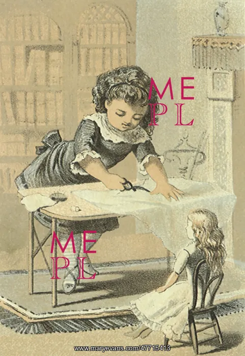 : Young Seamstress : Young Seamstress