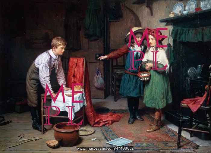: The Young Shopkeeper – children playing : The Young Shopkeeper – children playing