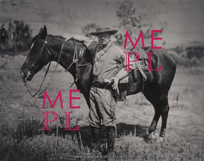 : Young Theodore Roosevelt dressed in buckskins ? : Young Theodore Roosevelt dressed in buckskins ?