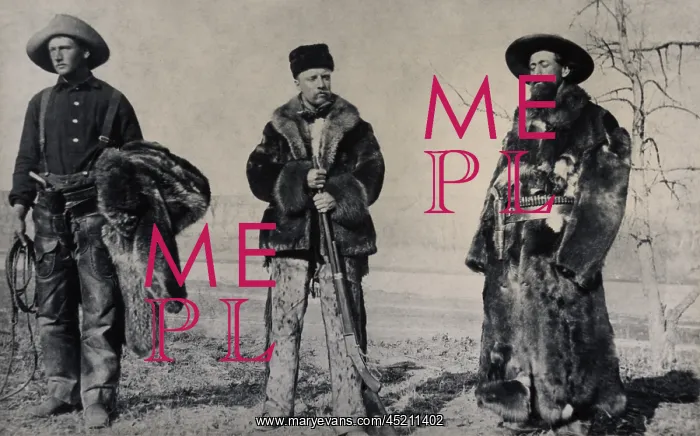 : Young Theodore Roosevelt with two friends ? : Young Theodore Roosevelt with two friends ?