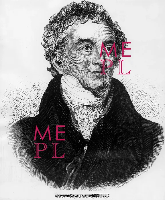 : Young, Thomas, 13.6.1773 - 10.5.1829, British : Young, Thomas, 13.6.1773 - 10.5.1829, British