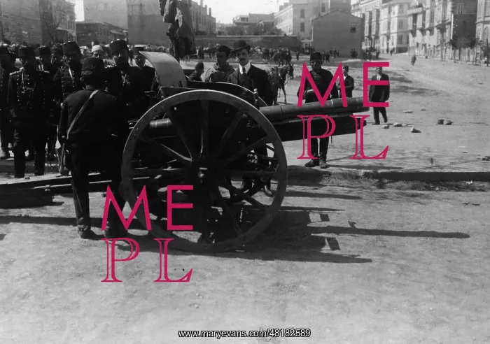 : Young Turks troops in Pera, 1909 : Young Turks troops in Pera, 1909