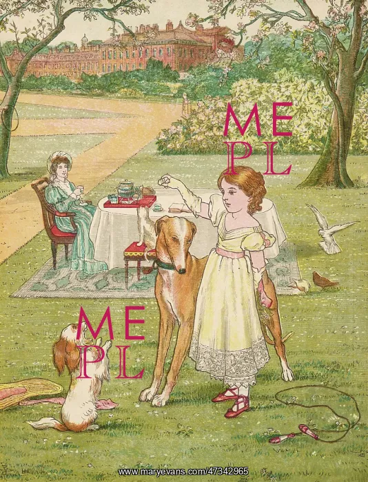 : Young Victoria & Dogs : Young Victoria & Dogs