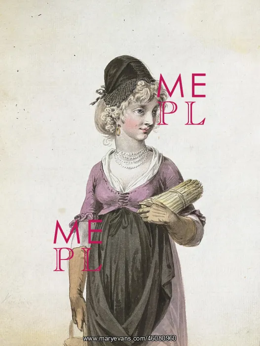 : Young Viennese woman : Young Viennese woman