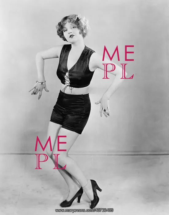  : Young woman dancing