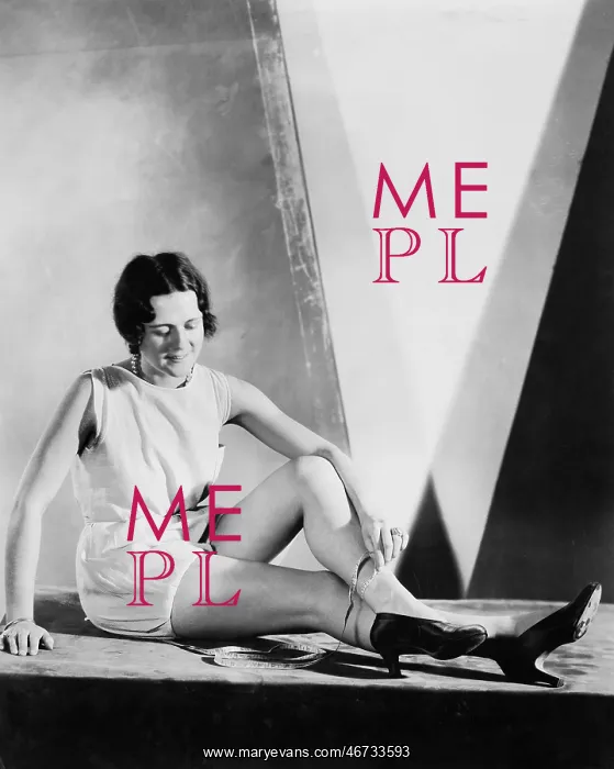  : Young woman measuring her ankles