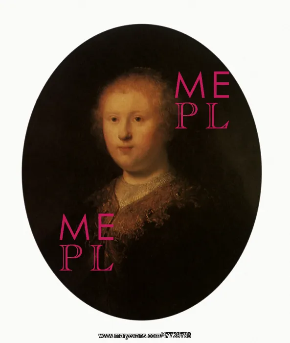 : Young Woman in a Robe with an Embroidered Border : Young Woman in a Robe with an Embroidered Border