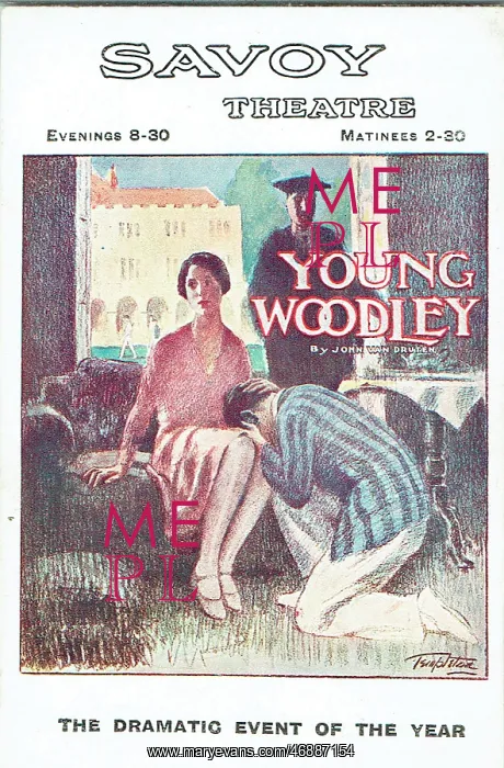 : Young Woodley by John van Druten : Young Woodley by John van Druten