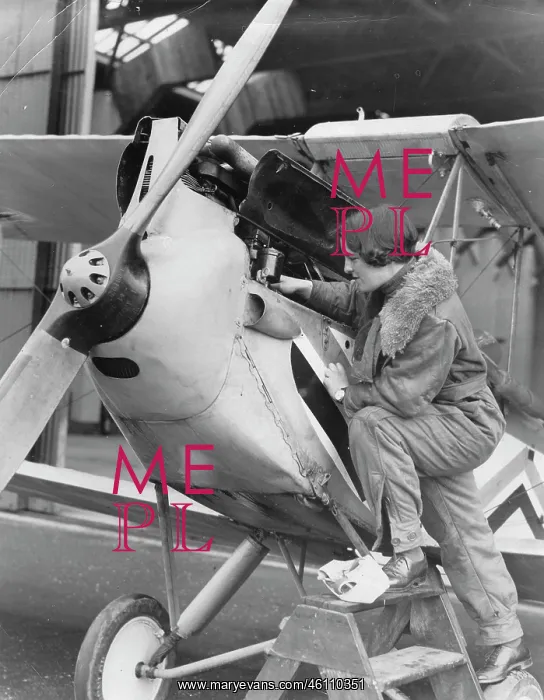 : The youngest female flight pilot of : The youngest female flight pilot of