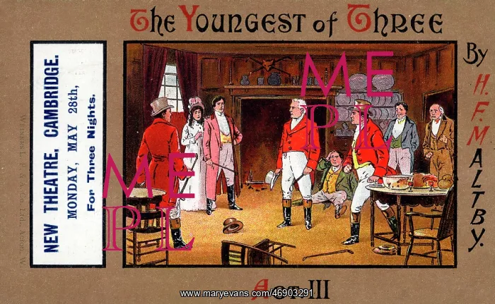 : The Youngest of Three, New Theatre, Cambridge : The Youngest of Three, New Theatre, Cambridge