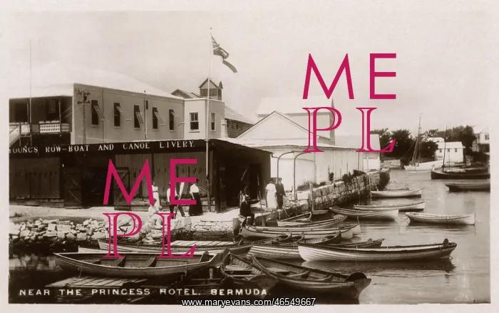: Young's Row-boat and Canoe Livery, Bermuda : Young's Row-boat and Canoe Livery, Bermuda