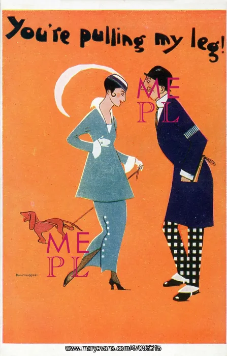 : You're pulling my leg! : You're pulling my leg!
