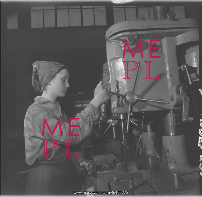 : Youth to their plant, Anna Pecova, worker, drill : Youth to their plant, Anna Pecova, worker, drill