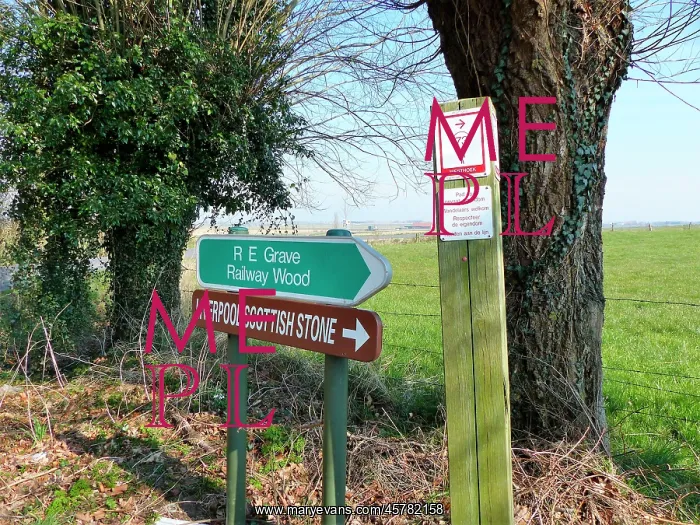 : Ypres Battlefield Markers and signs : Ypres Battlefield Markers and signs