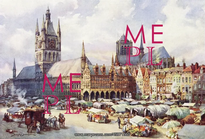  : YPRES / MARKET PLACE C1914