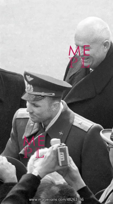 : Yu.Gagarin's welcoming ceremony in Moscow : Yu.Gagarin's welcoming ceremony in Moscow
