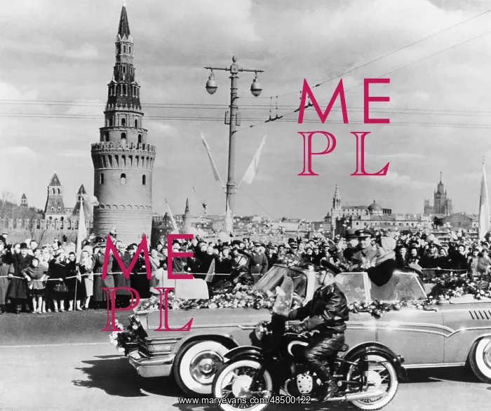 : Yu.Gagarin's welcoming ceremony in Moscow : Yu.Gagarin's welcoming ceremony in Moscow
