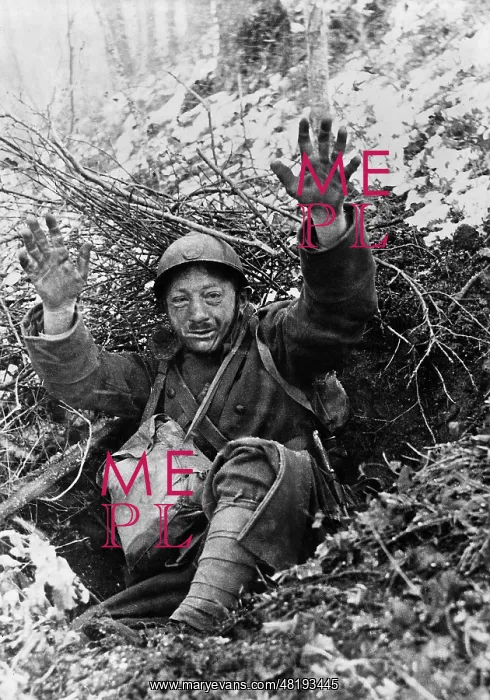 : A Yugoslav soldier surrenders, 1941 : A Yugoslav soldier surrenders, 1941