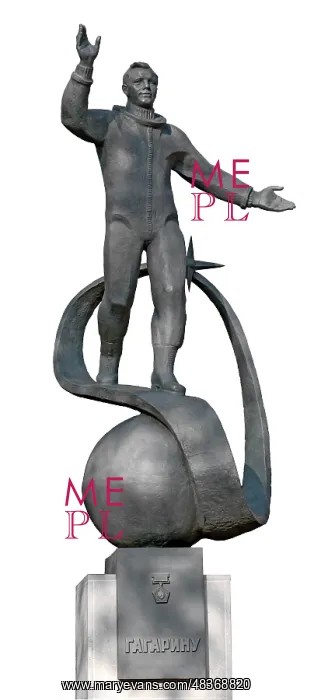 : Yuri Gagarin Statue : Yuri Gagarin Statue