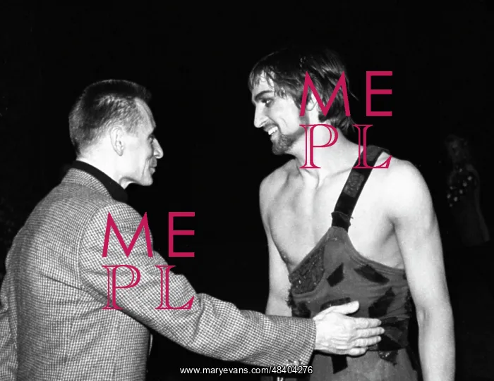 : Yuri Grigorovich and Irek Muhammadov, 1981 : Yuri Grigorovich and Irek Muhammadov, 1981
