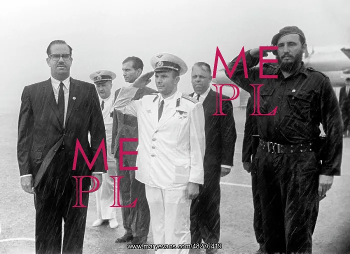 : Yury Gagarin visits Cuba : Yury Gagarin visits Cuba