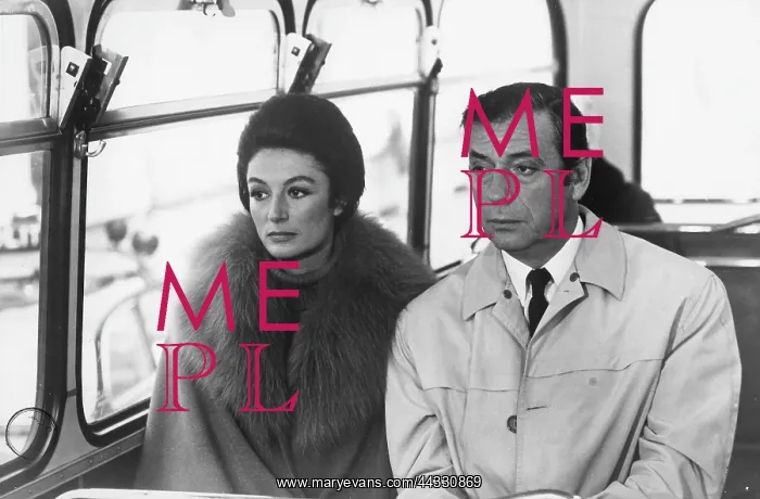 : Yves Montand and Anouk Aimee : Yves Montand and Anouk Aimee