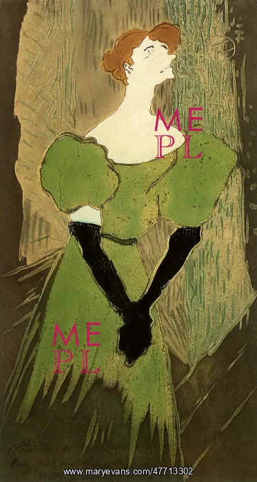 : Yvette Guilbert, by Toulouse-Lautrec : Yvette Guilbert, by Toulouse-Lautrec