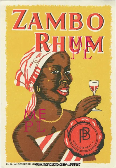  : Zambo Rhum label
