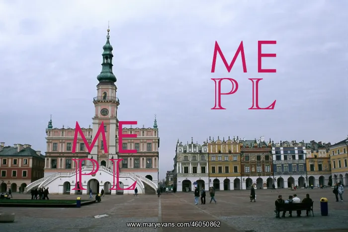: Zamosc, mainsquare : Zamosc, mainsquare
