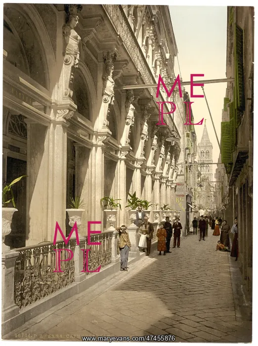 : Zara, Central Cafe, Dalmatia, Austro-Hungary : Zara, Central Cafe, Dalmatia, Austro-Hungary