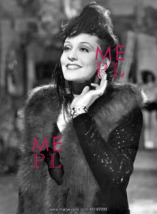 : Zarah Leander in The Blue Fox, 1938 : Zarah Leander in The Blue Fox, 1938