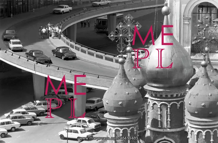 : Zaryadye district in Moscow, 1984 : Zaryadye district in Moscow, 1984