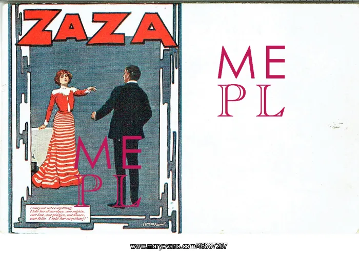 : Zaza by David Belasco : Zaza by David Belasco