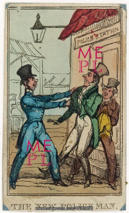 : ZEALOUS POLICEMAN / C1830 : ZEALOUS POLICEMAN / C1830