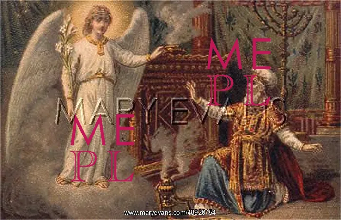 : ZECHARIAH AND THE ANGEL : ZECHARIAH AND THE ANGEL