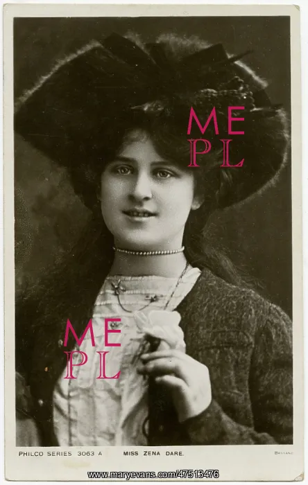 : Zena Dare 1906 : Zena Dare 1906