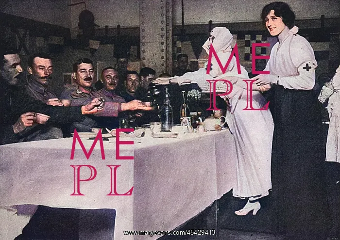 : Zena Dare working at the front during WW1 : Zena Dare working at the front during WW1