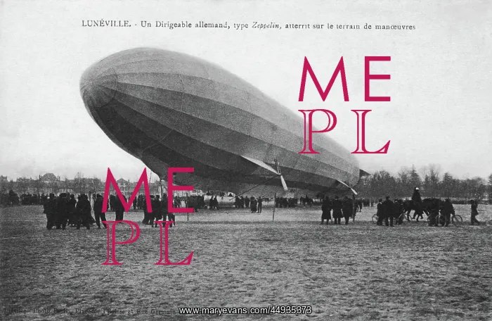  : Zeppelin Airship at Luneville